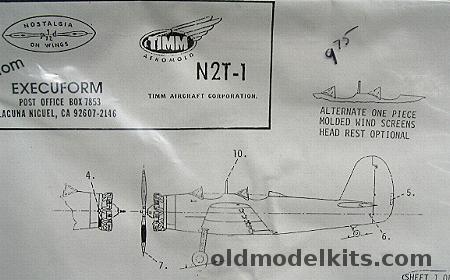 Execuform 1/72 TIMM Aeromold N2T-1 Tutor plastic model kit